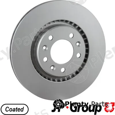 JP Group 1263204800 — Brake Disc JP GROUP