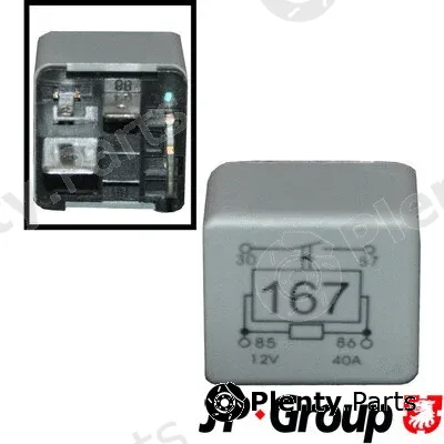 JP Group 1199206900 — Relay, fuel pump JP GROUP