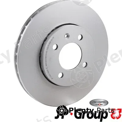 JP Group 1163114600 — Brake Disc JP GROUP