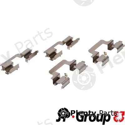 JP Group 1163750110 — Accessory Kit, disc brake pad JP GROUP