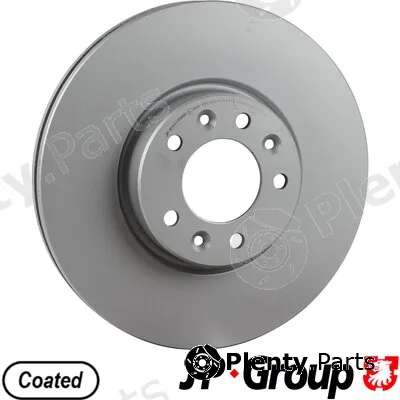 JP Group 4863105800 — Brake Disc JP GROUP