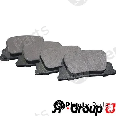 JP Group 4863700610 — Brake Pad Set, disc brake JP GROUP