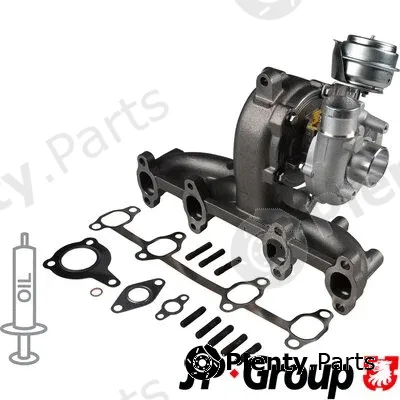 JP Group 1117401700 — Charger, charging (supercharged/turbocharged) JP GROUP