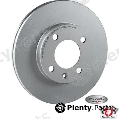JP Group 1163110000 — Brake Disc CLASSIC