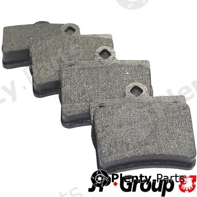 JP Group 1363700710 — Brake Pad Set, disc brake JP GROUP