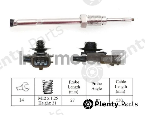 Intermotor 27395 — Sensor, exhaust gas temperature