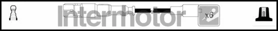 Intermotor 76186 — Ignition Cable Kit