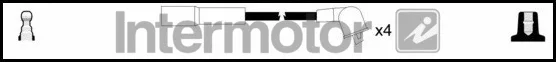 Intermotor 73615 — Ignition Cable Kit