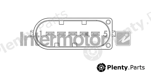 Intermotor 19705-M — Mass Air Flow Sensor