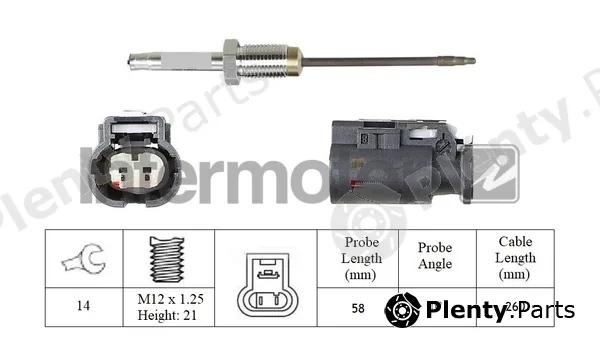 Intermotor 27412 — Sensor, exhaust gas temperature
