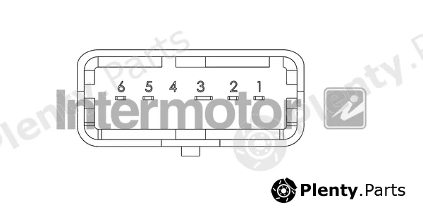 Intermotor 19652-M — Mass Air Flow Sensor