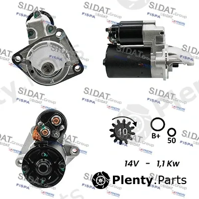 Sidat S12BH0022A2 — Starter