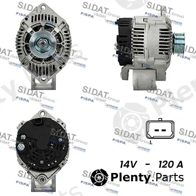 Sidat A12VA0574A2 — Alternator