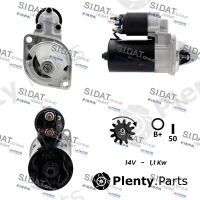 Sidat S12BH0793A2 — Starter