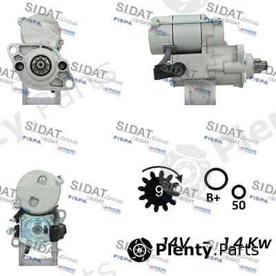 Sidat S12DE0756A2 — Starter