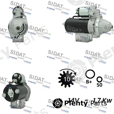 Sidat S12BH0468A2 — Starter