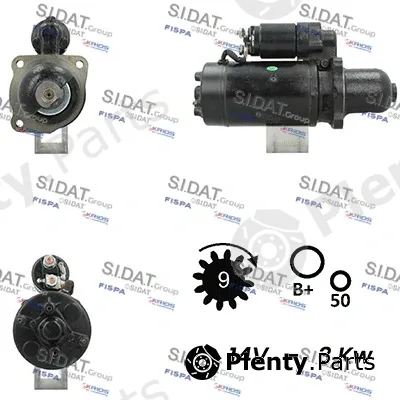 Sidat S12BH0673A2 — Starter