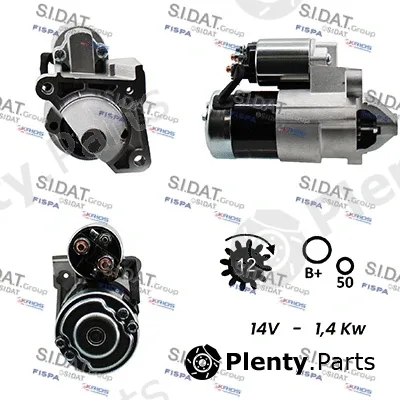 Sidat S12MH0063 — Starter