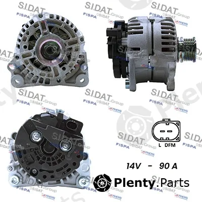 Sidat A12BH0018A2 — Alternator