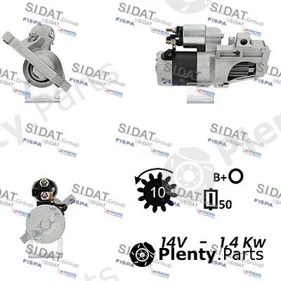 Sidat S12HT0627A2 — Starter