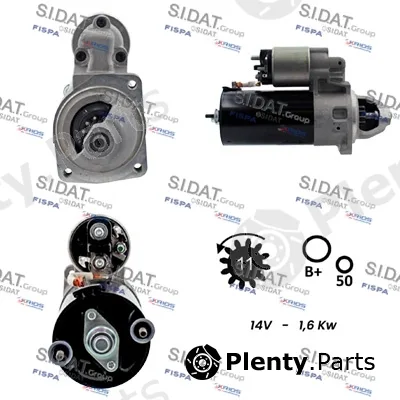 Sidat S12BH0791 — Starter