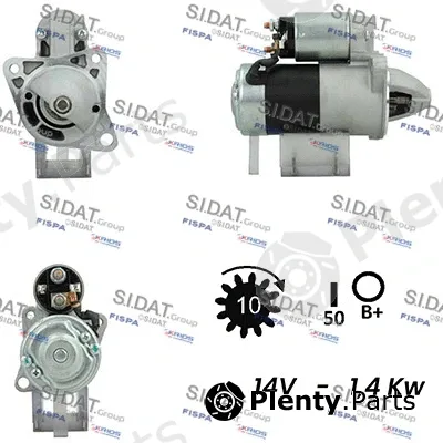 Sidat S12MH0542A2 — Starter