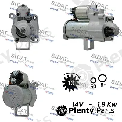 Sidat S12BH0650A2 — Starter