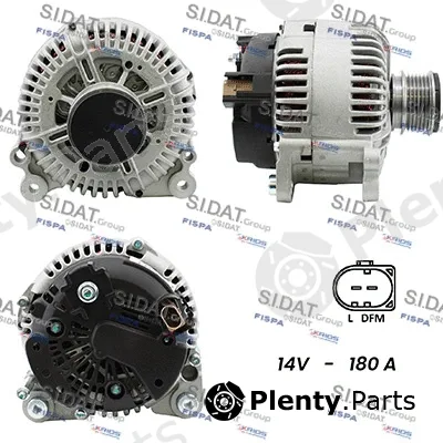 Sidat A12VA0185A2 — Alternator