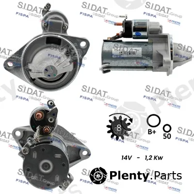 Sidat S12VA0699 — Starter