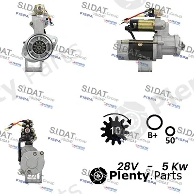 Sidat S24MH0033A2 — Starter