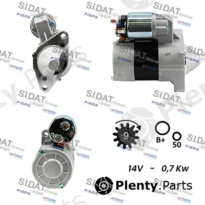 Sidat S12VA0040A2 — Starter