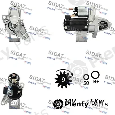 Sidat S12VA0402A2 — Starter