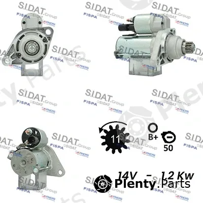 Sidat S12VA0632A2 — Starter