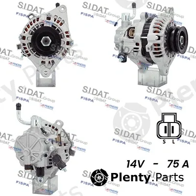 Sidat A12VA0393A2 — Alternator
