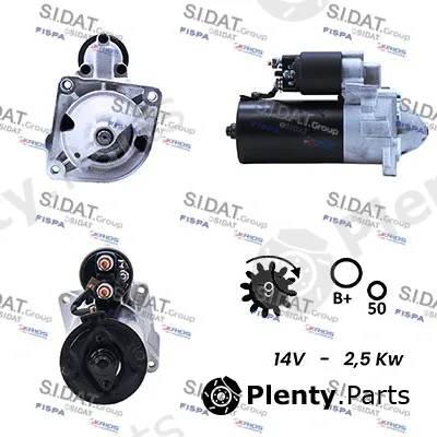 Sidat S12DR0003A2 — Starter