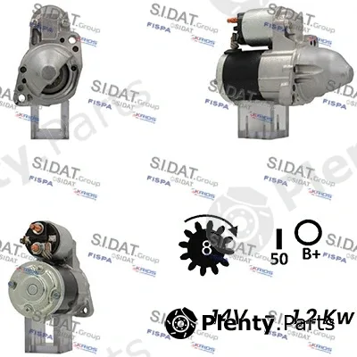 Sidat S12MH0395A2 — Starter
