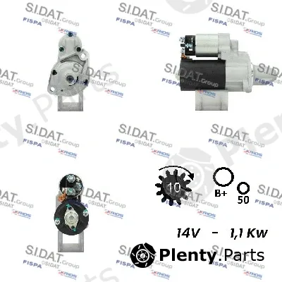 Sidat S12BH0276A2 — Starter