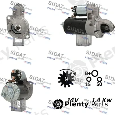 Sidat S12BH0603A2 — Starter