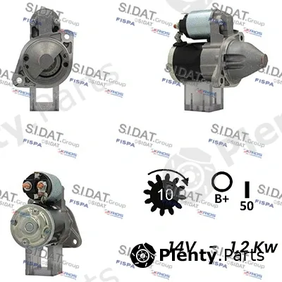 Sidat S12MH0346A2 — Starter