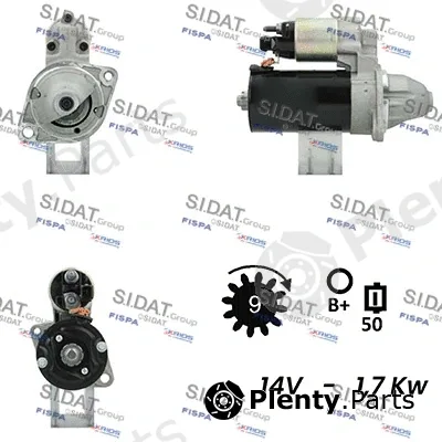 Sidat S12BH0609 — Starter