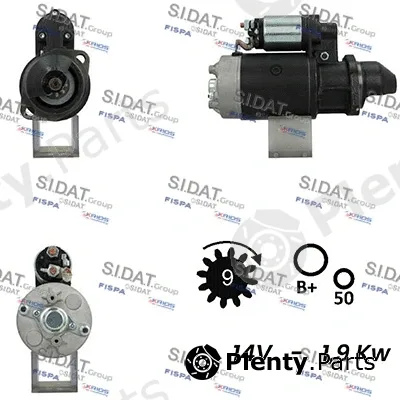 Sidat S12BH0467A2 — Starter