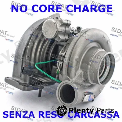 Sidat 49.525R — Charger, charging (supercharged/turbocharged) ETP TURBO
