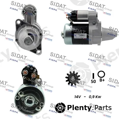 Sidat S12DE0316A2 — Starter