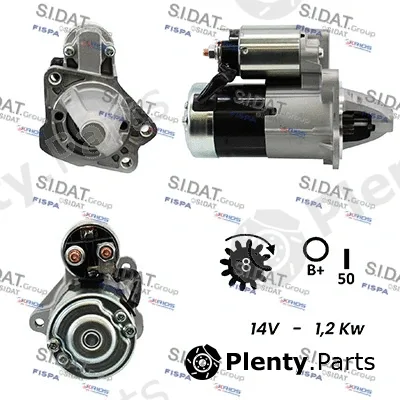 Sidat S12MH0208A2 — Starter