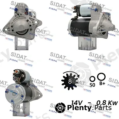 Sidat S12MH0365 — Starter