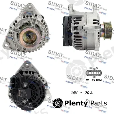 Sidat A24BH0158 — Alternator