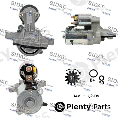 Sidat S12VS0803A2 — Starter