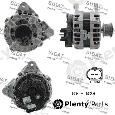 Sidat A12BH1393 — Alternator