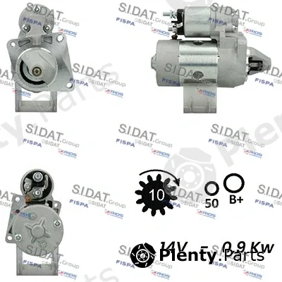 Sidat S12MA0009A2 — Starter
