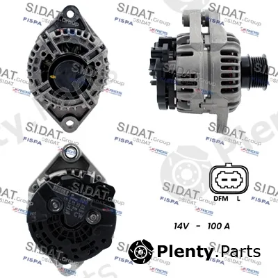 Sidat A12BH0641 — Alternator